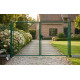 Ворота METALTEC DUO 3580/1950/100х50 мм, двустворчатые, садовые, зеленые, ZN+PVC, RAL6005 Ворота METALTEC DUO 3580/1950/100х50 мм, двустворчатые, садовые, зеленые, ZN+PVC, RAL6005
