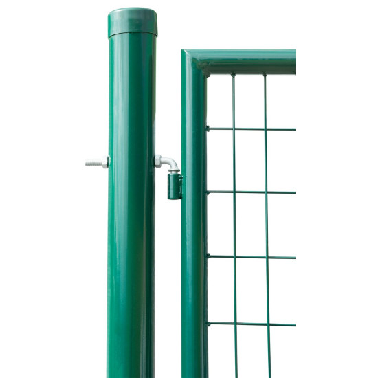 Ворота METALTEC DUO 3580/1950/100х50 мм, двустворчатые, садовые, зеленые, ZN+PVC, RAL6005 Ворота METALTEC DUO 3580/1950/100х50 мм, двустворчатые, садовые, зеленые, ZN+PVC, RAL6005