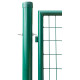 Ворота METALTEC DUO 3580/1950/100х50 мм, двустворчатые, садовые, зеленые, ZN+PVC, RAL6005 Ворота METALTEC DUO 3580/1950/100х50 мм, двустворчатые, садовые, зеленые, ZN+PVC, RAL6005