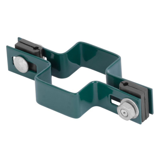 Klamber Strend Pro EUROSTANDARD, 60x40 mm, pidev, roheline, Zn+PVC, RAL6005, kandilisele postile Klamber Strend Pro EUROSTANDARD, 60x40 mm, pidev, roheline, Zn+PVC, RAL6005, kandilisele postile