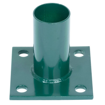 Tugialusklamber Strend Pro METALTEC, 38 mm, ümarposti jaoks, roheline, ankurdamiseks, RAL6005 Tugialusklamber Strend Pro METALTEC, 38 mm, ümarposti jaoks, roheline, ankurdamiseks, RAL6005