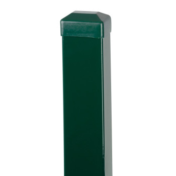 Post Stred Pro EUROSTANDARD, 2000/60x40/1,25 mm, roheline, kandiline, kork, Zn+PVC, RAL6005