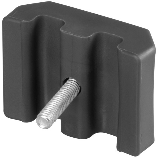 Bracket Strend Pro EUROSTANDARD, 60x60 mm, anthracite, for fence panel, including screw, shape M, pa