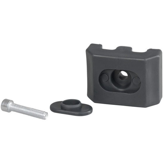 Bracket Strend Pro EUROSTANDARD, 60x60 mm, anthracite, for fence panel, including screw, shape M, pa