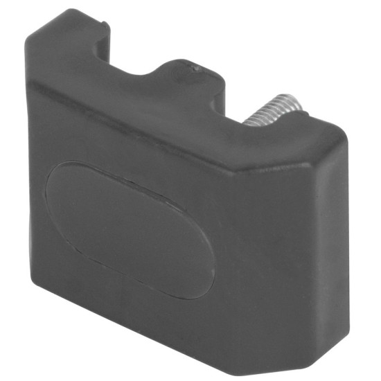 Bracket Strend Pro EUROSTANDARD, 60x60 mm, anthracite, for fence panel, including screw, shape M, pa