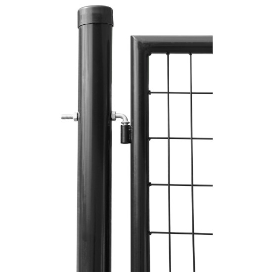 Värav Strend Pro METALTEC DUO, 3580/1450/100x50 mm, antratsiit, kaheleheline, aeda, ZN+PVC, RA Värav Strend Pro METALTEC DUO, 3580/1450/100x50 mm, antratsiit, kaheleheline, aeda, ZN+PVC, RA