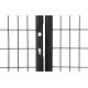 Ворота Strend Pro METALTEC DUO, 3580/1750/100х50 мм, антрацит, двустворчатые, для сада, ZN+PVC, РА Ворота Strend Pro METALTEC DUO, 3580/1750/100х50 мм, антрацит, двустворчатые, для сада, ZN+PVC, РА