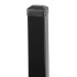 Столб Strend Pro ЕВРОСТАНДАРТ, 1700/60x40/1,25 мм, антрацит, квадрат, колпачок, Zn+PVC, RAL7016