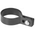 Strend Pro EUROSTANDARD clamp, 60 mm, end, anthracite, Zn+PVC, RAL7016, for round post