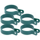 Strend Pro METALTEC clamp, 48 mm, green, RAL6005, for round post, pack. 5 pcs Strend Pro METALTEC clamp, 48 mm, green, RAL6005, for round post, pack. 5 pcs