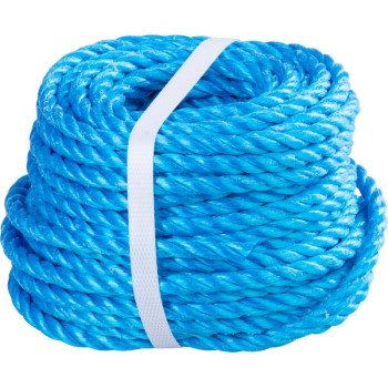 Веревка Strend Pro Premium, ПП, 8 мм, шнур, витой, цветной, в упаковке. 20 м