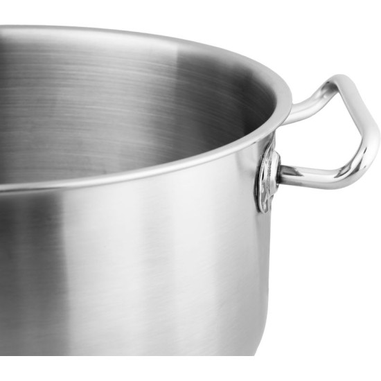 Casserole MagicHome Chloe, pot, 20 cm, 3 liters, with glass lid, stainless steel