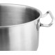 Casserole MagicHome Chloe, pot, 20 cm, 3 liters, with glass lid, stainless steel