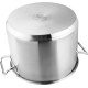 MagicHome Chloe pott, 26 cm, 10 liitrit, klaaskaanega, roostevaba teras MagicHome Chloe pott, 26 cm, 10 liitrit, klaaskaanega, roostevaba teras
