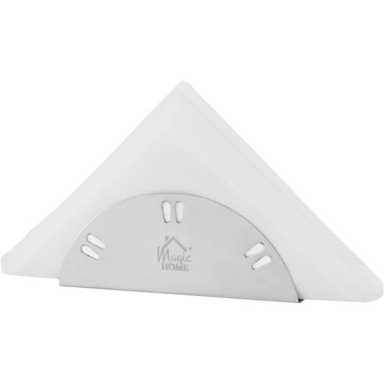 MagicHome alus, salvrätikud, 15x6 cm, roostevaba teras MagicHome alus, salvrätikud, 15x6 cm, roostevaba teras