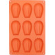 Vorm MagicHome, küpsetamiseks, silikoon, 9 käpale, 20x30x1,2 cm Vorm MagicHome, küpsetamiseks, silikoon, 9 käpale, 20x30x1,2 cm