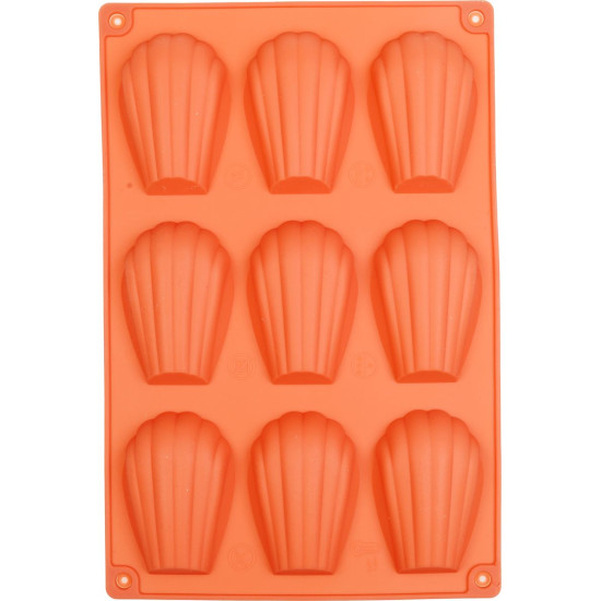 Vorm MagicHome, küpsetamiseks, silikoon, 9 käpale, 20x30x1,2 cm Vorm MagicHome, küpsetamiseks, silikoon, 9 käpale, 20x30x1,2 cm