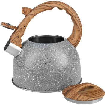 MagicHome teapot, whistling, gray, 2500 ml