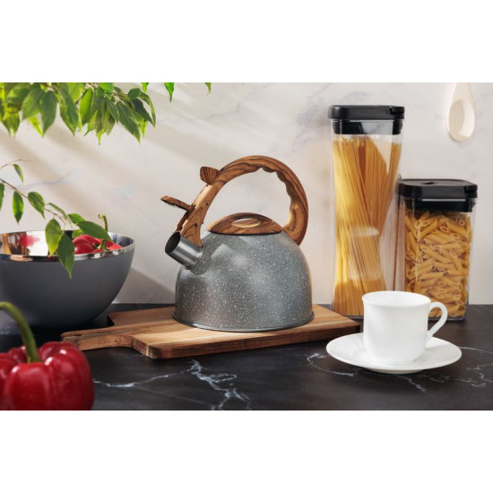 MagicHome teekann, kriuksuv, hall, 2500 ml MagicHome teekann, kriuksuv, hall, 2500 ml