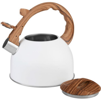 MagicHome teapot, whistling, white, 2500 ml