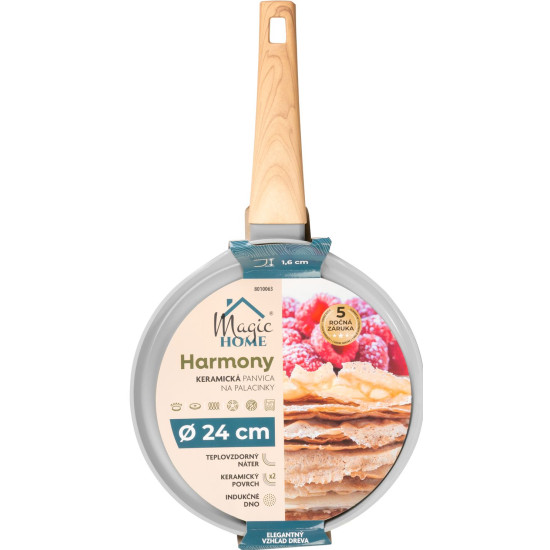 MagicHome Harmony pann, pannkoogid, 24 cm