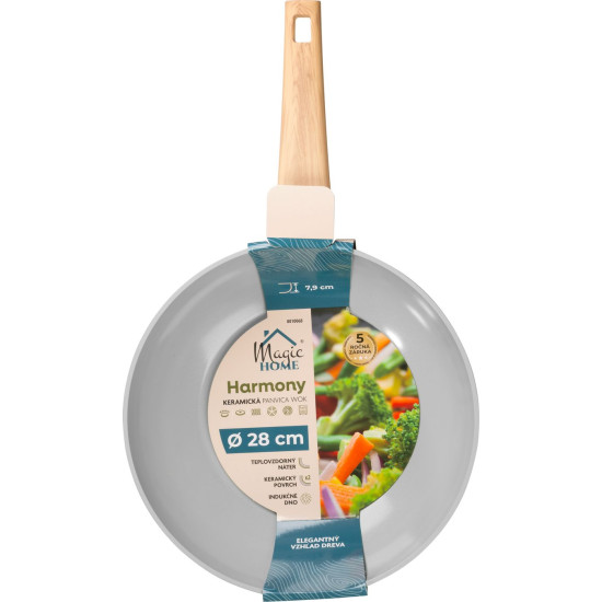 MagicHome Harmony Wok-pann, 28 cm