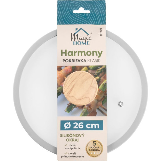 MagicHome Harmony kaas, klaas, 26 cm