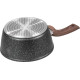 MagicHome Black Marble Line pajaroog, klaaskaanega, 16 cm