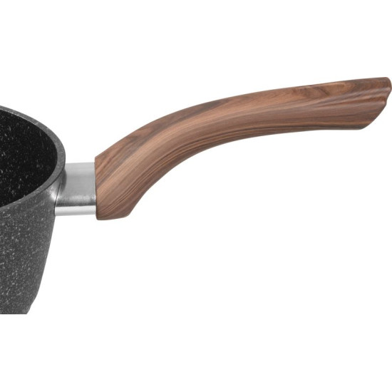 MagicHome Black Marble Line pajaroog, klaaskaanega, 16 cm
