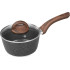 MagicHome Black Marble Line pajaroog, klaaskaanega, 16 cm