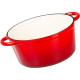 Captain Magichome Castor Line, кастрюля, 24 см, 4,0 л. с крышкой, эмалированная чугунная Captain Magichome Castor Line, кастрюля, 24 см, 4,0 л. с крышкой, эмалированная чугунная