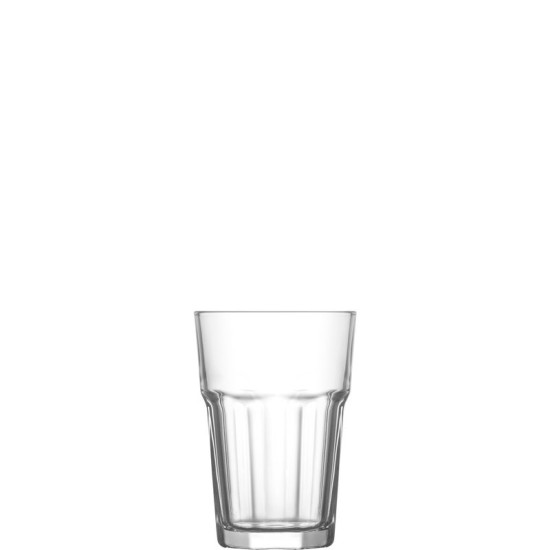Glass Aras, LAV, glass, for water, 365 ml, 83x121 mm, pack. 6 pcs