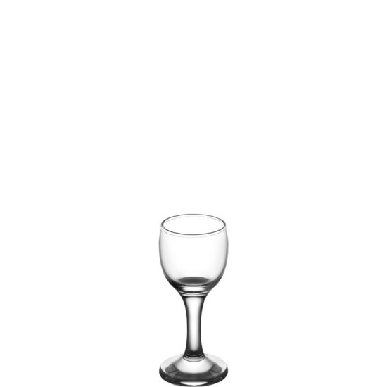 Glass Misket, LAV, glass, for liqueur, 55 ml, 46x112 mm, pack. 6 pcs