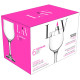 Nevakar glass, LAV, glass, for wine, 200 ml, 66x155 mm, pack. 6 pcs