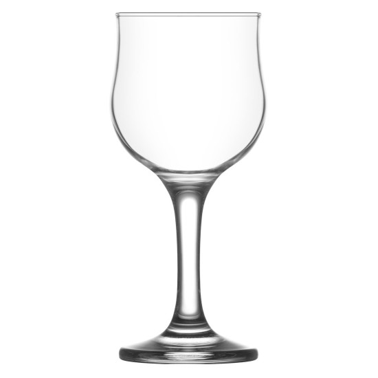 Nevakar glass, LAV, glass, for wine, 200 ml, 66x155 mm, pack. 6 pcs