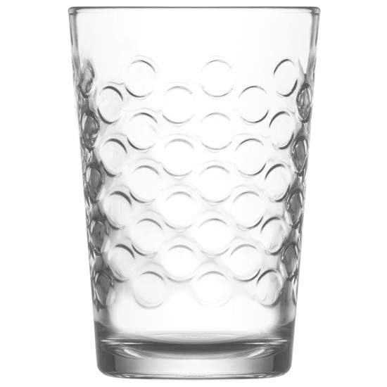 Glass Sedef, LAV, glass, for water, 205 ml, 68x99 mm, pack. 6 pcs