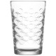 Glass Sedef, LAV, glass, for water, 205 ml, 68x99 mm, pack. 6 pcs