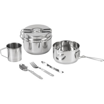 Strend Pro grillikomplekt, matkasöögikomplekt, roostevaba teras 13/15cm