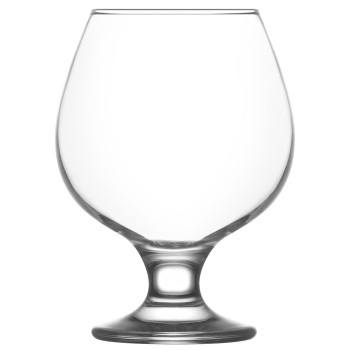 Misket-klaas, LAV, klaas, konjakile, 390 ml, 64x124 mm, pakend. 6 tk