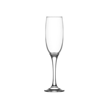 Fame klaas, LAV, klaas, šampanjale, 215 ml, 49x230 mm, pakend. 6 tk
