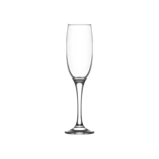 Fame klaas, LAV, klaas, šampanjale, 215 ml, 49x230 mm, pakend. 6 tk