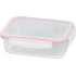 MagicHome jar, rectangular, 1500 ml, with lid, Clip, glass