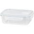 MagicHome jar, glass, rectangular, 1000 ml, with lid, with venting valve