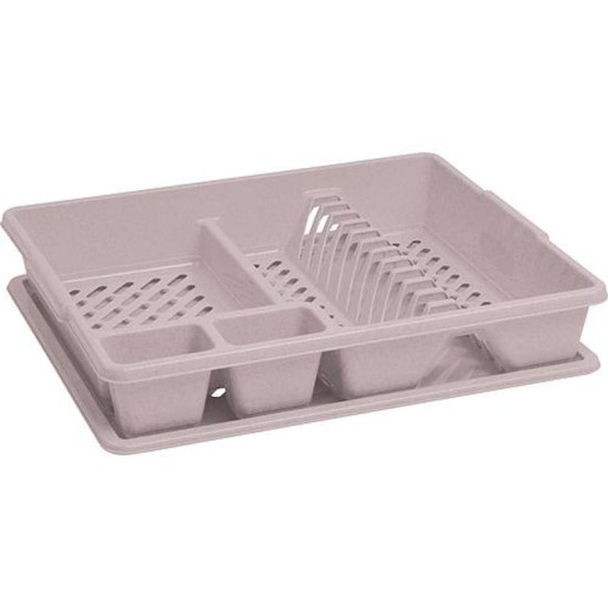 Сушилка для посуды сurver® 173460, Lux , бежевая,  45x38x9 см.