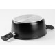 Pott MagicHome Black Line, 20 cm, 2,2 lit. Kaanega