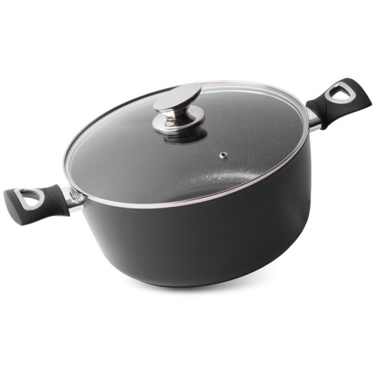 Pott MagicHome Black Line, 28 cm, 6,0 l. Kaanega Pott MagicHome Black Line, 28 cm, 6,0 l. Kaanega