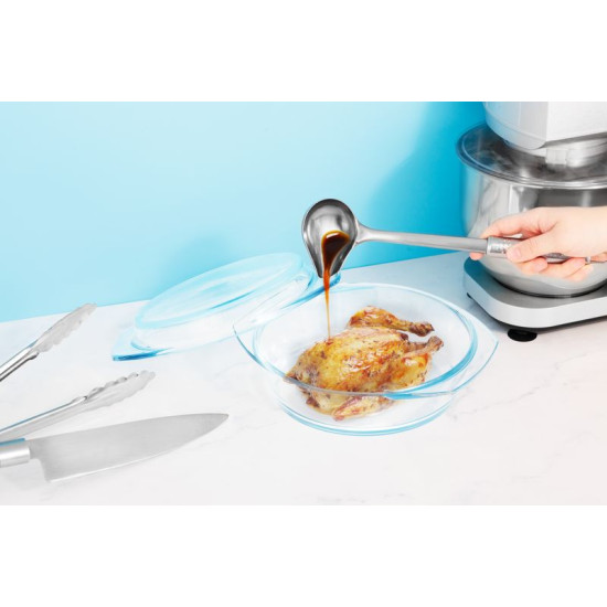 Baking dish MagicHome ODR250c, 2.5 lit, borosilicate glass