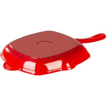 MagicHome Castora line pann, grill, malmist email, 270x270x45 mm MagicHome Castora line pann, grill, malmist email, 270x270x45 mm