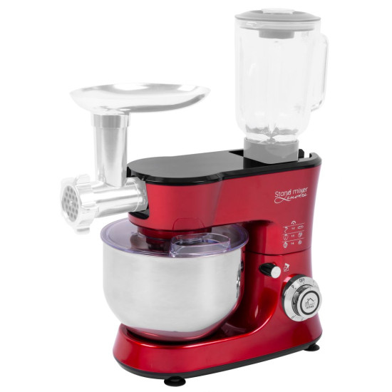Food processor MagicHome, Lenotre, 1000W, 230V, 3v1, red-black