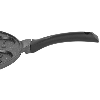 MagicHome pann, induktsioon, 27 cm, pannkookidele ja munade jaoks, naerunägudega, 7 kohaline MagicHome pann, induktsioon, 27 cm, pannkookidele ja munade jaoks, naerunägudega, 7 kohaline